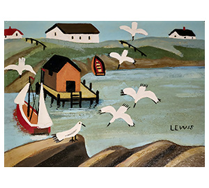 Maude Lewis Seascape