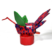 Leo Naugler Red and Green Bird