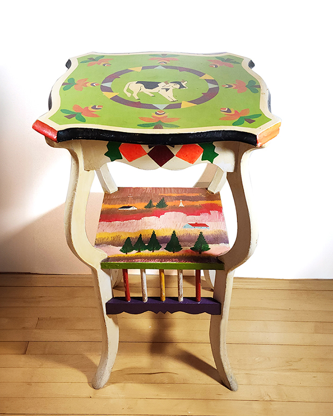 Joe Norris Painted Table