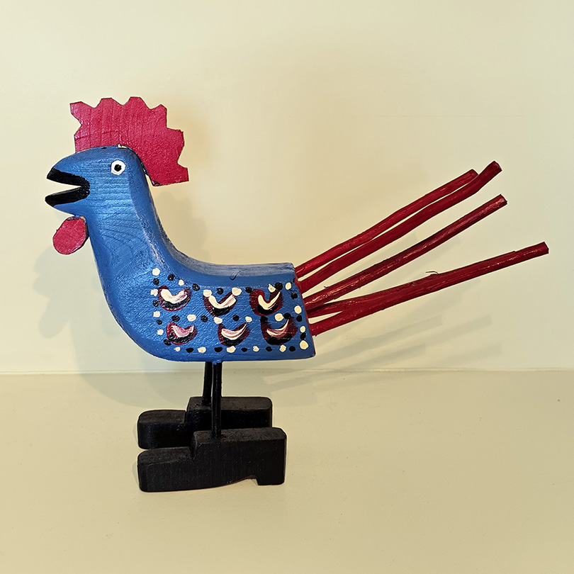 Jean Marc Poirier Blue Rooster