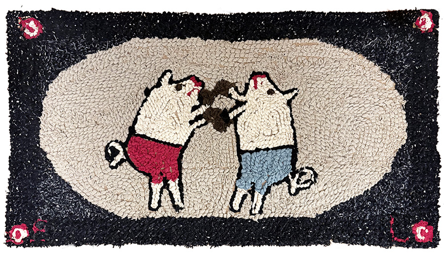 Fighting Pigs