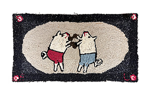 Fighting Pigs