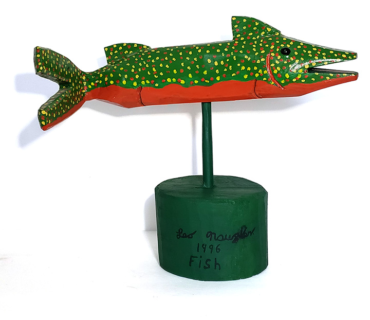 Leo Naugler Green Fish