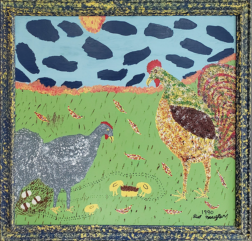 Leo Naugler Rooster and Hen