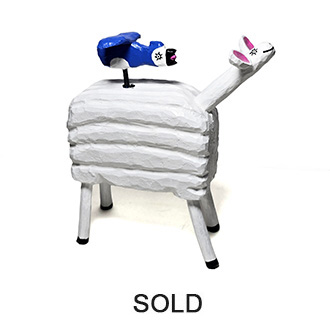 Barry Colpitts Sheep With Bluebird